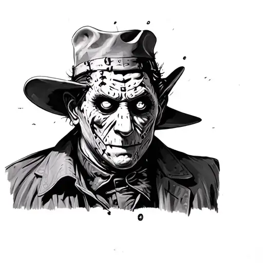 Freddy Krueger tattoo design idea