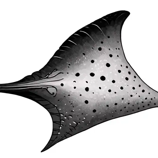Eagle Ray tattoo design idea
