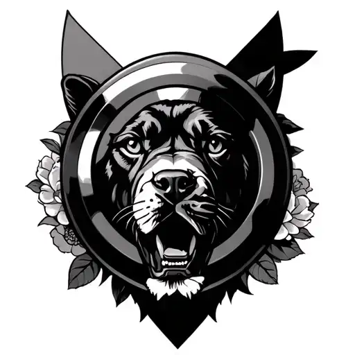 peonies, captain america shield, lion, Gemini, American bulldog, sunrise, lion eyes tattoo design idea