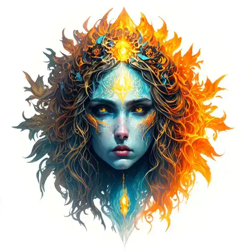 maliketh from elden ring tattoo design idea