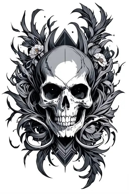 cyber sigilism freehand tattoo inspired tattoo design idea