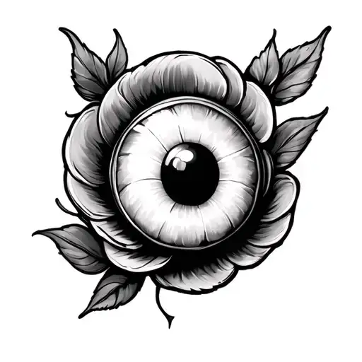 Nipple tattoo design idea