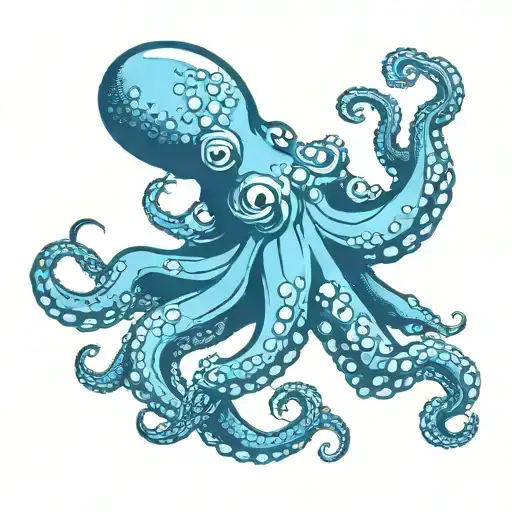 octopus tattoo design idea
