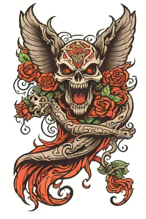 Win or die trying tattoo design idea