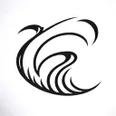 the ancient phoenix tattoo design idea