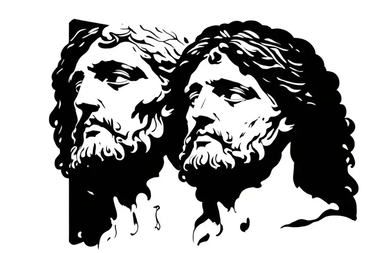 Jesus Crucifix tattoo design idea