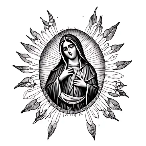 Our Lady Of Guadalupe tattoo design idea