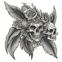for ever i am tattoo design idea