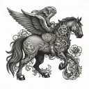 for ever i am tattoo design idea