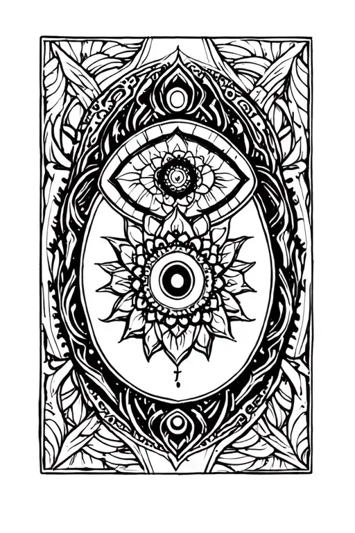 Chakra tattoo design idea