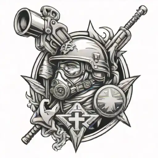 Combat Medic tattoo design idea