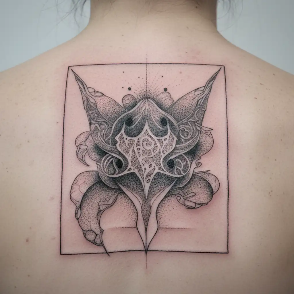 Vulva  tattoo design idea