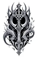 Keyblade oblivion tattoo design idea