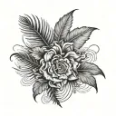 Palm Size tattoo design idea