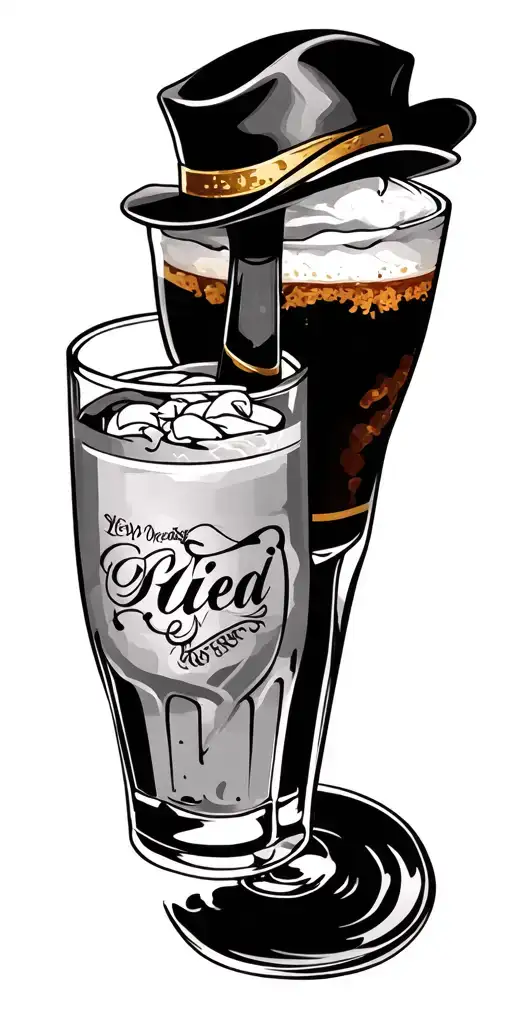 New Orleans bar tattoo design idea