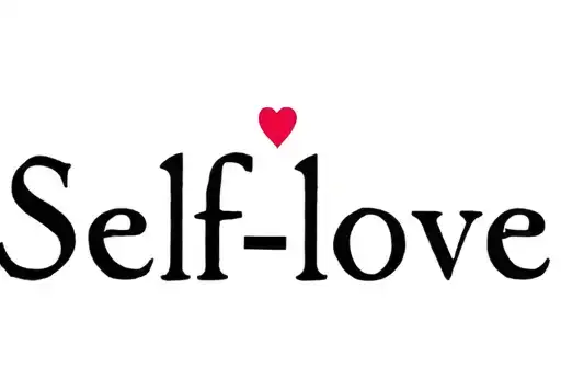 "Self-love
" tattoo design idea
