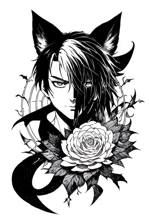 hunterxhunter tattoo design idea