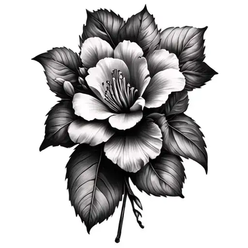 Flor by Maga Symbol tattoo design idea