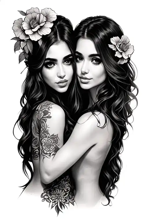 Matias, Paulette, Oriana tattoo design idea