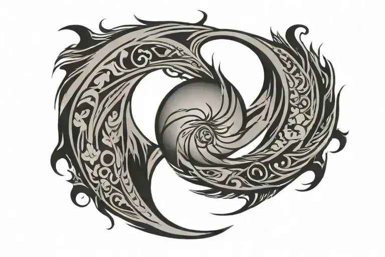 miscarriage pregnancy loss tribal tattoo tattoo design idea