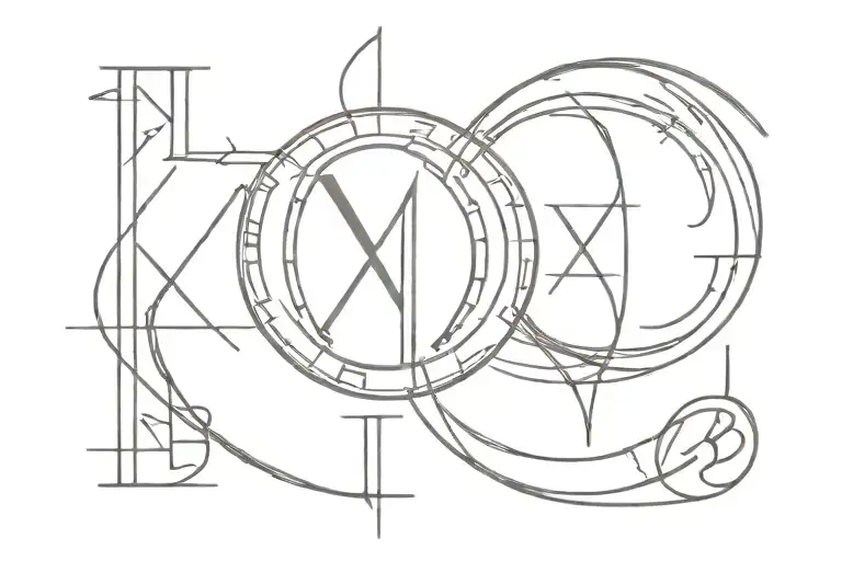 november 13 2005 roman numeral tattoo design idea