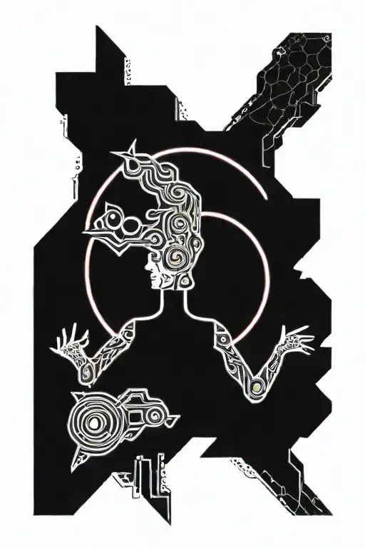 lilith punk  tattoo design idea