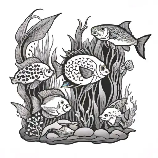 Aquarium❤️ tattoo design idea