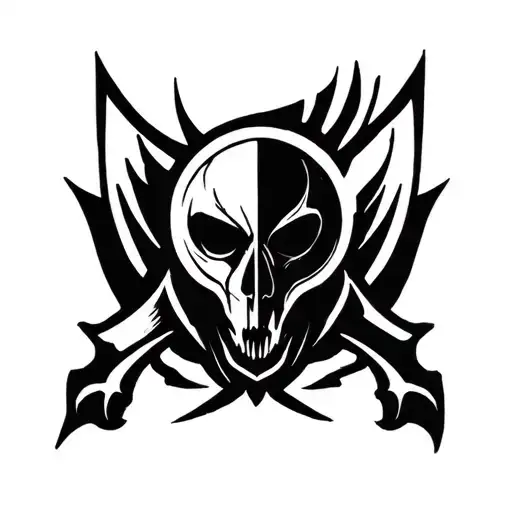 Cyber Sigilism church tattoo design idea