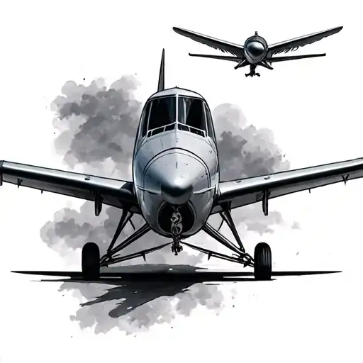 Cessna tattoo design idea
