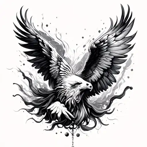 freedom of expression, vivacity, discovery, experimenting with different movements related to art tattoo design idea