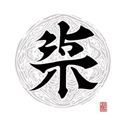 kanji symbol tattoo design idea