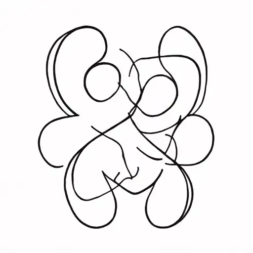 Art hugs diversity tattoo design idea