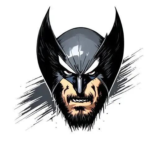 let's fucking go Wolverine tattoo design idea