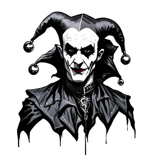 Marillion Jester tattoo design idea