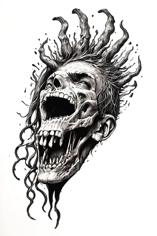 HOW COULD I HAVE FORGOTTENITS SURVIVAL OF THE FITEST IN THIS WORLDTHIS WORLD FILLED WITH VIOLENCE, DECEPTION AND BETRA tattoo design idea