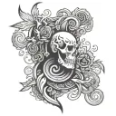 Y2k tattoo design idea