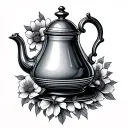 kettle tattoo tattoo design idea