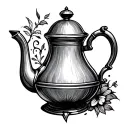 kettle tattoo tattoo design idea