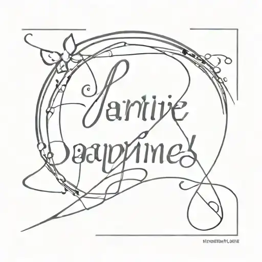names Markus, Daphne and Samuel tattoo design idea