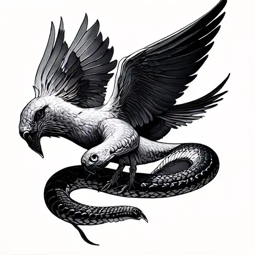 be as wise as a serpent, and as innocent as a dove tattoo design idea