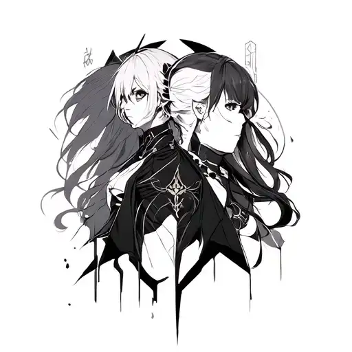 Persona 5 royal, Nier, 13 sentinels aegis rim, fire emblem three houses, Zelda tears of the kingdom  tattoo design idea