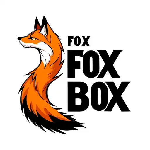 "Fox Box" "Fox Box" in the shape of a fox tail tattoo design idea