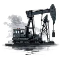 Oilfield tattoo design idea