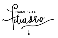 Psalm 12:6 tattoo design idea