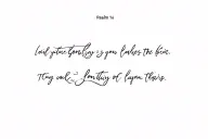 Psalm 12:6 tattoo design idea
