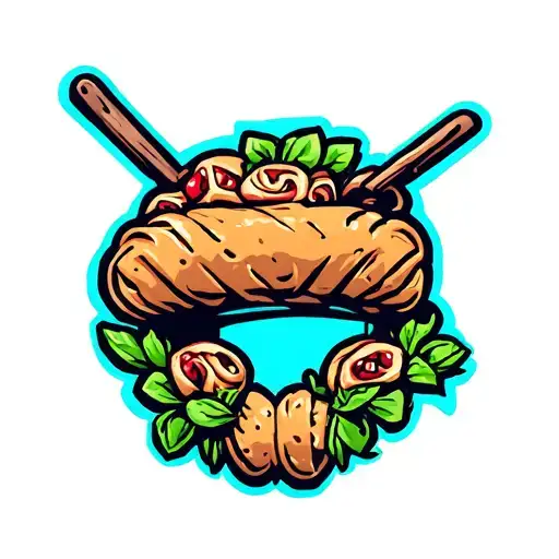 cannoli tattoo design idea