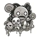 Binding Of Isaac tattoo design idea