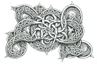 Celtic Knot tattoo design idea