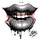 Bbc Slut tattoo design idea