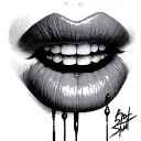 Bbc Slut tattoo design idea